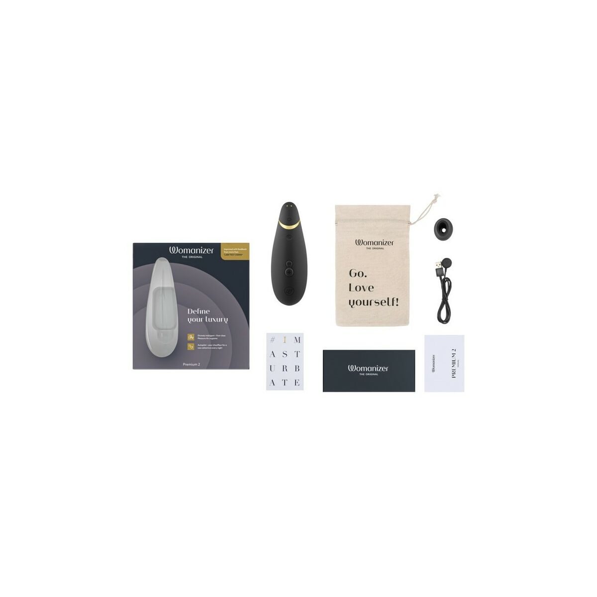 Vibratore Womanizer WOM163-BLACK Nero